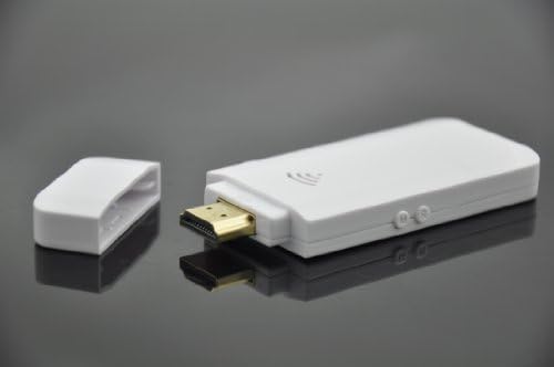 HZZ 1080P wifi display dongle TV PC and Projector HDMI Streaming Media Player support DLNA and miracast-White