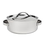 Gordon Ramsay by Royal Doulton Stainless-Steel 4-Quart Casserole with Lid