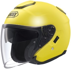 Shoei J-CRUISE BRILLIANT YELLOW SIZE:LRG Motorcycle Open-Face-Helmet