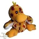 KONG Platy Duck Dog Toy, Small, Yellow