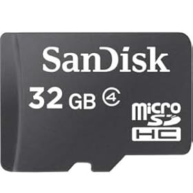 SanDisk SDSDQM032GB35A 32 GB microSD High Capacity (microSDHC) Class 4