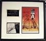 Charlton Heston autographed signature cut & Kim Hunter Linda Harrison autographed 8x10 (Planet of the Apes) matted & framed