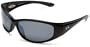 Gargoyles Men's Shakedown Resin Sunglasses,Black Frame/Smoke Lens,one size