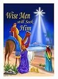 Wise Men Still Seek Him Large Flag