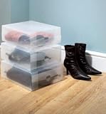 Kitchen & Housewares : Stackable Ankle Boot Boxes (3)