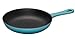 Le Creuset Cast Iron Omelette Pan Satin Black Interior, Teal, 20 cm