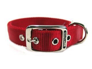 Double Thick Nylon Deluxe Dog Collar, 1