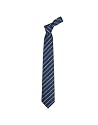 Versace Greca Signature Lines Woven Silk Tie Brown