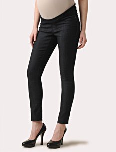 Motherhood Maternity: Loved By Heidi Klum Under Belly Super Stretch Slim Leg Maternity Jeans
