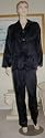 MARRIKAS Charmeuse WOMENS Silk Black Pajamas XX-LARGE (18)