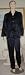  : MARRIKAS Charmeuse WOMENS Silk Black Pajamas MEDIUM (32-34)