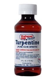 HealthPersonalCare: Turpentine Gum Spirits   4 Oz