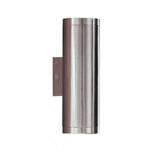 Eglo Lighting Riga Stainless Steel Double Outdoor Wall Light