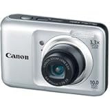 Canon Powershot A800 10 MP Digital Camera with 3.3x Optical Zoom (Silver)