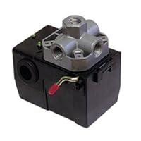 Interstate Pneumatics LF10-4H Pressure Switch - 1/4 FPT Four Port - Bend Lever Swicth