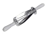 Croissant Cutter Stainless Steel with Wood Handles - Cuts: 4' x 8'
