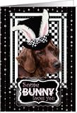 Some Bunny Loves You Easter Card - Irish Setter Card
