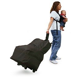 Wheelie Car Seat Carrier - Black by JL Childress