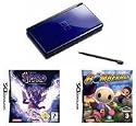 Nintendo DS Lite Cobalt Blue Value Bundle with 2 Games