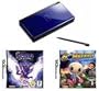 Nintendo DS Lite Cobalt Blue Value Bundle with 2 Games