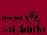 MARS16×未来日記「12人の日記所有者＋ムルムル」Ｔシャツ