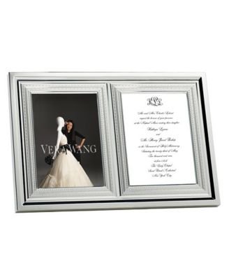 Vera Wang Wedgwood With Love Double Invitation Frame