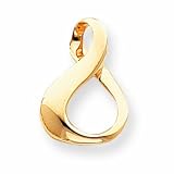 14k Fits Up To 2.5mm Regular & 4mm Fancy/Reversible Fancy Omega Slide