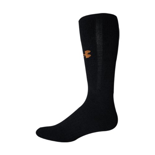 Men’s UA Full Cushion Boot Socks Socks by Under Armour Extra Large Black