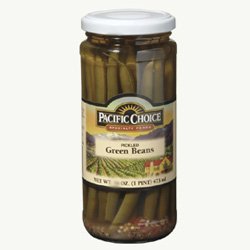 Hot Pickled Green Beans in Jar (03-0342) Category: Canned Foods by Canned Foods