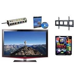 Samsung LN55B650 HDTV + Hook-up Kit + Power Protection + Calibration + Flat Mount