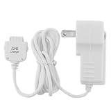 White Travel / Home AC Charger for Microsoft Zune 1st Generation 30GB only (NOT compatible with Zune 2nd Generation 4GB / 8GB / 80GB)