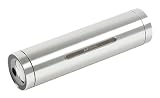 Kitsound Portable Rechargeable Stereo Speaker System Silver - Compatible with iPad 2/3 / iPod / iPhone 3G 3GS 4 4S