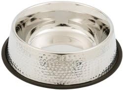 Digpets PE60051 Dorado Stainless - Small Dots, 1 Cup Bowl