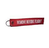 Schlüsselanhänger "Remove before flight" inkl. Schlüsselring