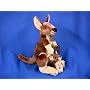 Plush Yomiko Kangaroo with Baby 16"
