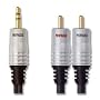 Profigold BA-PGA3403 - Stereo Audio Lead 3.5mm To 2 X RCA - 3.0m