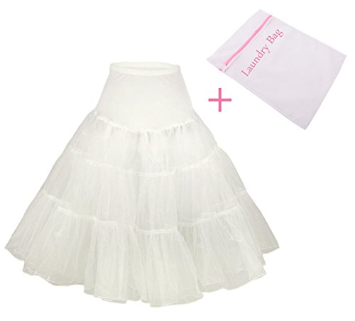 Tidetell Vintage 50s Rockabilly Crinoline Tutu Skirt Petticoat - Shopifx.com