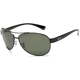 Ray-Ban RB3386P Bubble Wrap Aviator Polarized Sunglasses