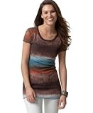 Apparel : Cha Cha Vente Dip-Dyed Cap-Sleeve Tee
