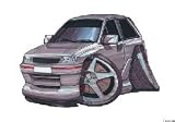 VAUXHALL NOVA GSi KOOLART IMAGE CERAMIC MUG 556