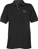 Wake Forest Demon Deacons Black Classic Pique Stainguard Polo Shirt