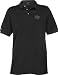 Wake Forest Demon Deacons Black Classic Pique Stainguard Polo Shirt