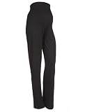 from Mamalicious Maternity Trousers Jersey Roll Top - Rosa Black Xtra Large (Model 13068038)