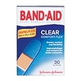 Band-aid« Brand Adhesive Bandages Clear Perfect Blend™ Light All One Size, 30-Count Boxes