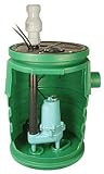 Little Giant ES50D-SMPX-LG Pre-Assembled, 20 x 30 Basin w/ 1 piece Bolt-on flanges - 1/2 HP ES50 S