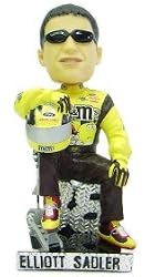 Elliott Sadler Driver Suit Sitting Pose Forever Collectibles Bobble Head - NASCAR Sports Merchandise