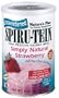 Simply Natural Spirutein Strawberry - 1 lbs - Powder
