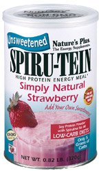Simply Natural Spirutein Strawberry - 1 lbs - Powder