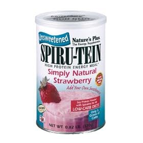 Simply Natural Spirutein Strawberry - 1 lbs - Powder