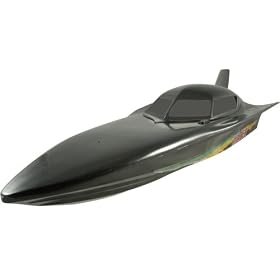 Radio controlled Stealth speed boat.